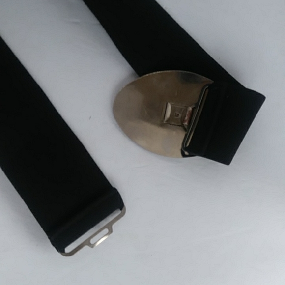 Chunky Swirl Stretch Belt Black Creme - Picture 6 of 12